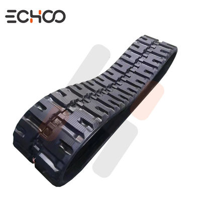 Serve para Tratores de Esteira Compactos CAT 249D, Esteiras de Borracha para Peças de Subestrutura Caterpillar