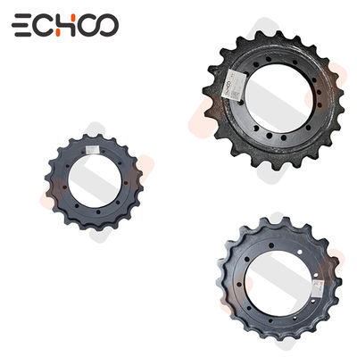 Roda dentada da corrente Yanmar VIO 20-3 para peças do trem de rolamento de mini escavadeira