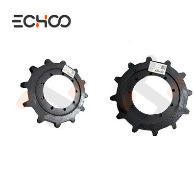 Rodas de cadeia encaixam no quadro do carro da mini escavadeira Komatsu PC05