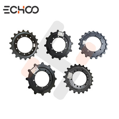 Roda dentada motriz 7199008 serve para componentes do trem de rolamento de mini escavadeira Bobcat