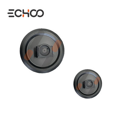 Roda tensora dianteira compatível com a estrutura do chassi do carregador de esteiras Takeuchi TL10