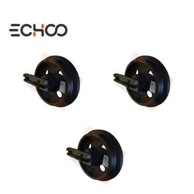 Roda tensora dianteira para acessórios de chassis de mini escavadeira Case CX80